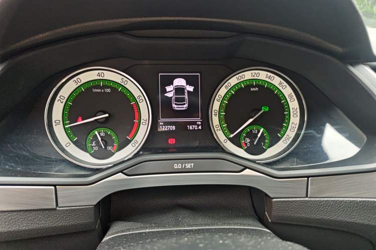 Used Skoda Superb 2018 TSI280 DSG Comfort Edition China V Standard Instrument Cluster