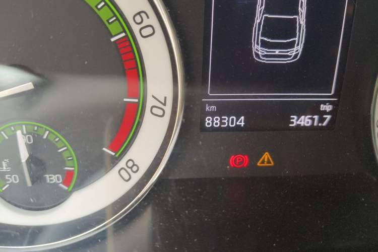Used Skoda Superb 2018 TSI280 DSG Comfort Edition China V Standard Odometer Close Up