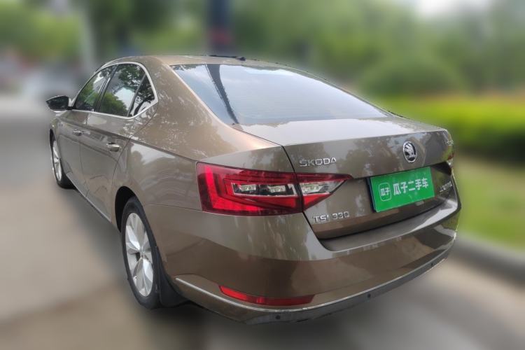 Used Skoda Superb 2018 TSI330 DSG Comfort Edition China V Standard Rear Left 45 Deg