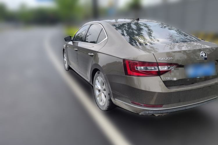Used Skoda Superb 2018 TSI280 DSG Comfort Edition China V Standard Rear Left 45 Deg