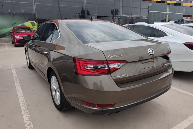 Used Skoda Superb 2018 TSI280 DSG Comfort Edition China V Standard Rear Left 45 Deg