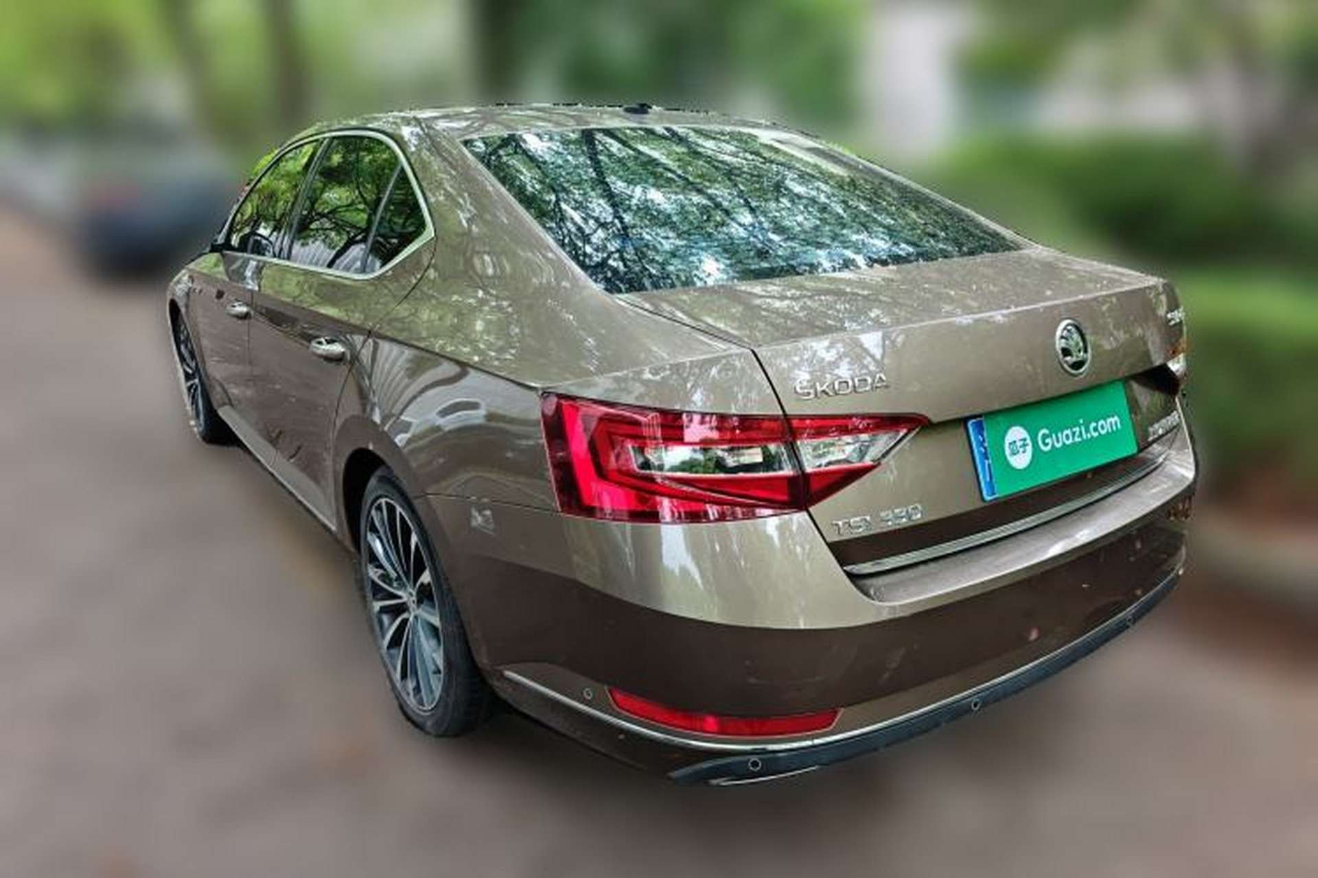 Used Skoda Superb 2018 TSI330 DSG Luxury Edition China V Standard Rear Left 45 Deg