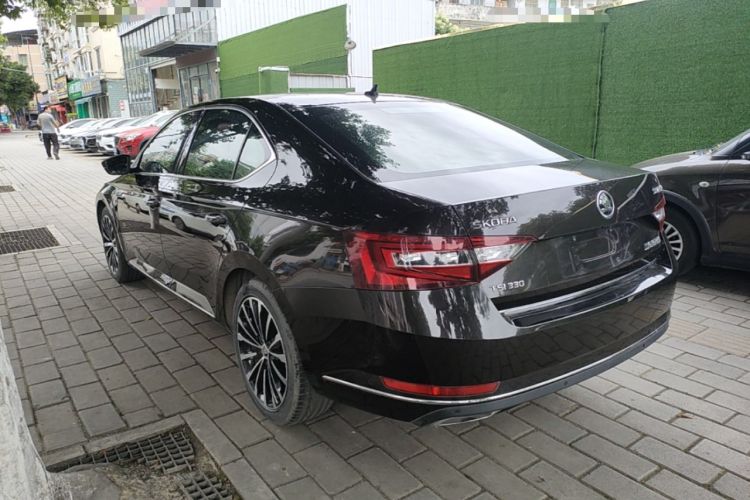 Used Skoda Superb 2018 TSI330 DSG Luxury Edition China V Standard Rear Left 45 Deg