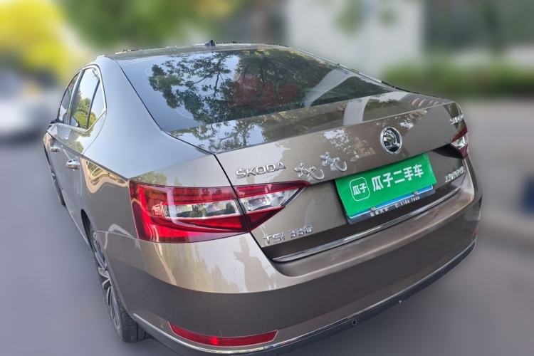 Used Skoda Superb 2018 TSI330 DSG Luxury Edition China V Standard Rear Left 45 Deg