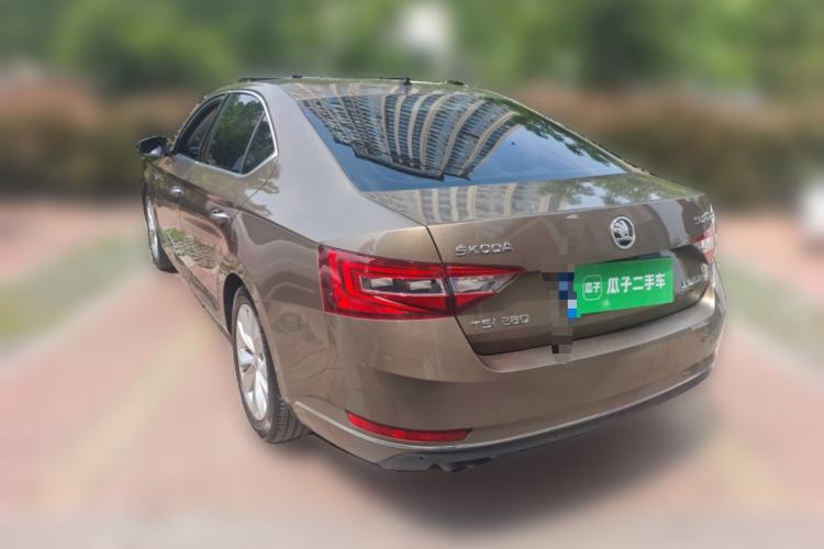 Used Skoda Superb 2018 TSI280 DSG Comfort Edition China V Standard Rear Left 45 Deg