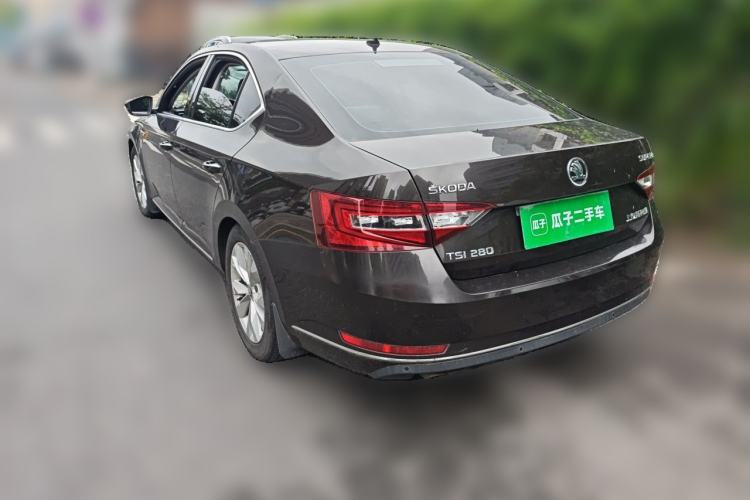 Used Skoda Superb 2018 TSI280 DSG Comfort Edition China V Standard Rear Left 45 Deg