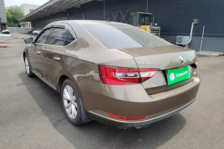 Used Skoda Superb 2018 TSI280 DSG Comfort Edition China V Standard Rear Left 45 Deg