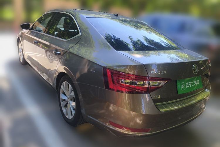 Used Skoda Superb 2018 TSI280 DSG Comfort Edition China V Standard Rear Left 45 Deg
