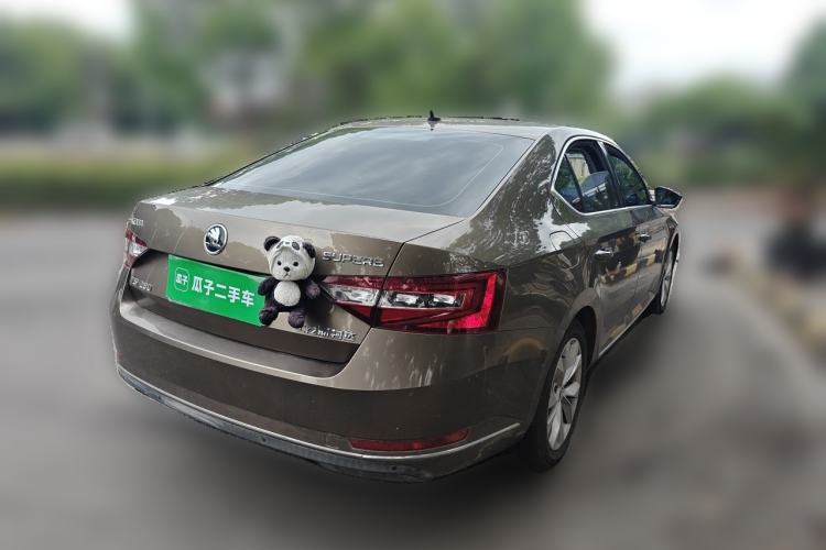Used Skoda Superb 2018 TSI280 DSG Comfort Edition China V Standard Rear Right 45 Deg