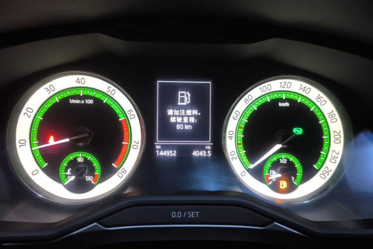 Used Skoda Superb 2018 TSI280 DSG Comfort Edition China V Standard Instrument Cluster