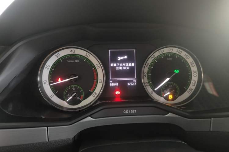 Used Skoda Superb 2018 TSI280 DSG Standard Edition China V Emission Standard Instrument Cluster