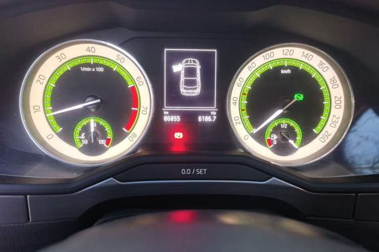 Used Skoda Superb 2018 TSI280 DSG Luxury Edition China V Standard Odometer Close Up