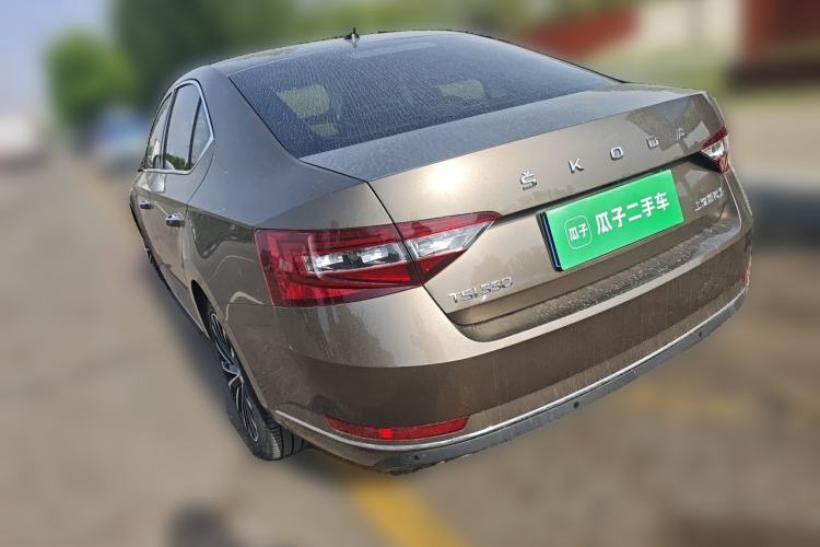 Used Skoda Superb 2018 TSI330 DSG Comfort Edition China V Standard Rear Left 45 Deg
