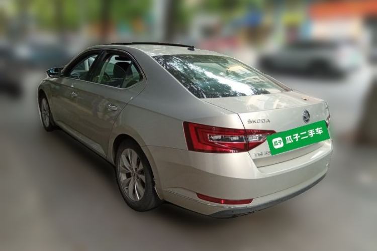 Used Skoda Superb 2018 TSI330 DSG Comfort Edition China V Standard Rear Left 45 Deg