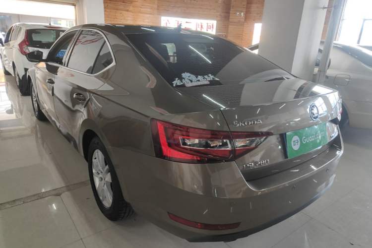 Used Skoda Superb 2018 TSI280 DSG Standard Edition China V Emission Standard Rear Left 45 Deg