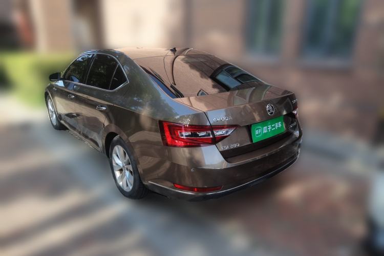 Used Skoda Superb 2018 TSI280 DSG Comfort Edition China V Standard Rear Left 45 Deg