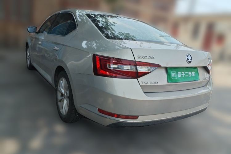 Used Skoda Superb 2018 TSI280 DSG Comfort Edition China V Standard Rear Left 45 Deg