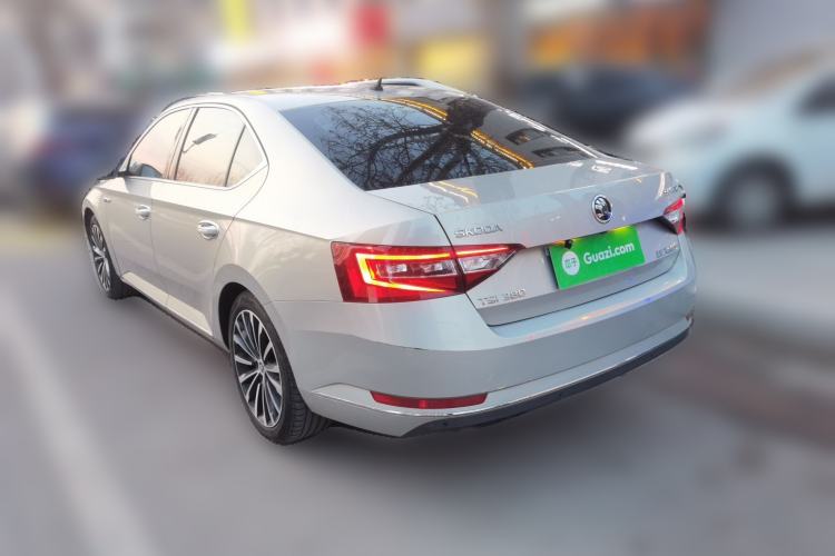 Used Skoda Superb 2018 TSI280 DSG Luxury Edition China V Standard Rear Left 45 Deg
