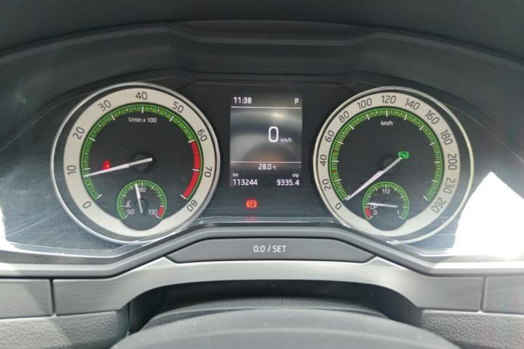 Used Skoda Superb 2018 TSI280 DSG Comfort Edition China V Standard Instrument Cluster