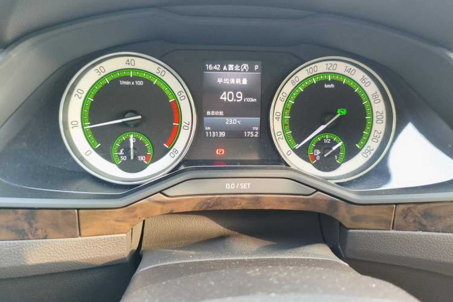 Used Skoda Superb 2018 TSI380 DSG Flagship Edition China V Standard Instrument Cluster