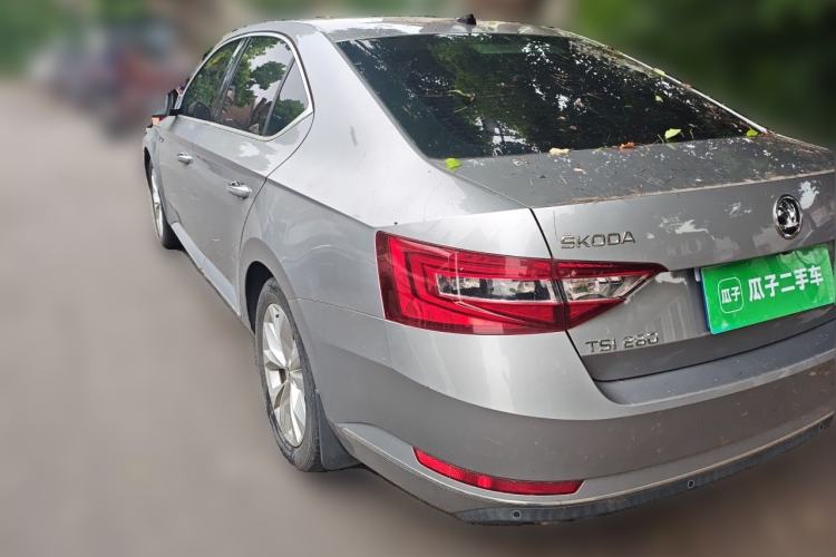 Used Skoda Superb 2018 TSI280 DSG Comfort Edition China V Standard Rear Left 45 Deg