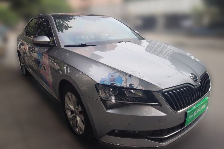 Used Skoda Superb 2018 TSI280 DSG Comfort Edition China V Standard Front Right 45 Deg