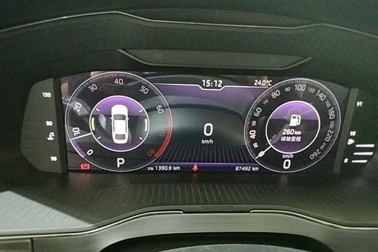 Used Skoda Superb 2018 TSI280 DSG Comfort Edition China V Standard Instrument Cluster