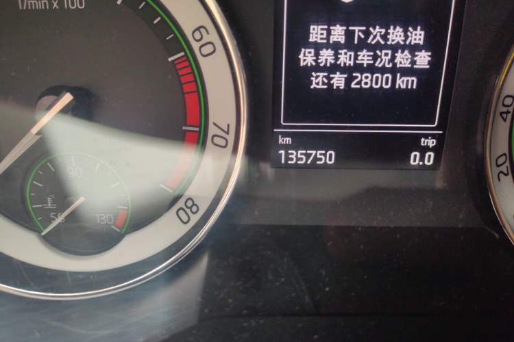 Used Skoda Superb 2018 TSI280 DSG Comfort Edition China V Standard Odometer Close Up