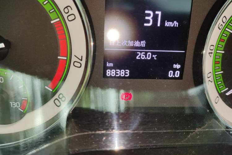 Used Skoda Superb 2018 TSI280 DSG Comfort Edition China V Standard Odometer Close Up