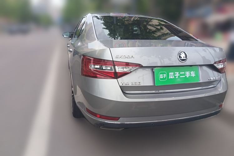 Used Skoda Superb 2018 TSI330 DSG Luxury Edition China V Standard Rear Left 45 Deg