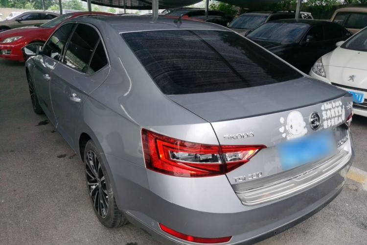 Used Skoda Superb 2018 TSI330 DSG Luxury Edition China V Standard Rear Left 45 Deg