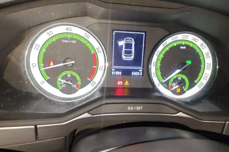 Used Skoda Superb 2018 TSI280 DSG Comfort Edition China V Standard Odometer Close Up