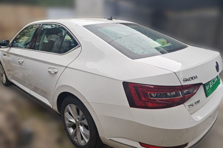 Used Skoda Superb 2018 TSI330 DSG Comfort Edition China V Standard Rear Left 45 Deg