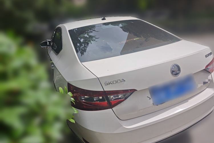 Used Skoda Superb 2018 TSI280 DSG Comfort Edition China V Standard Rear Left 45 Deg