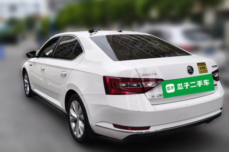 Used Skoda Superb 2018 TSI280 DSG Comfort Edition China V Standard Rear Left 45 Deg