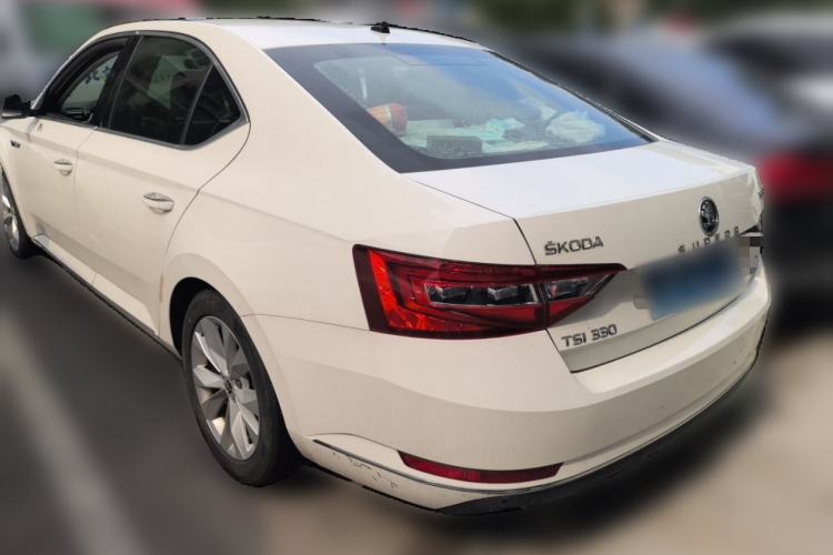Used Skoda Superb 2018 TSI330 DSG Comfort Edition China V Standard Rear Left 45 Deg