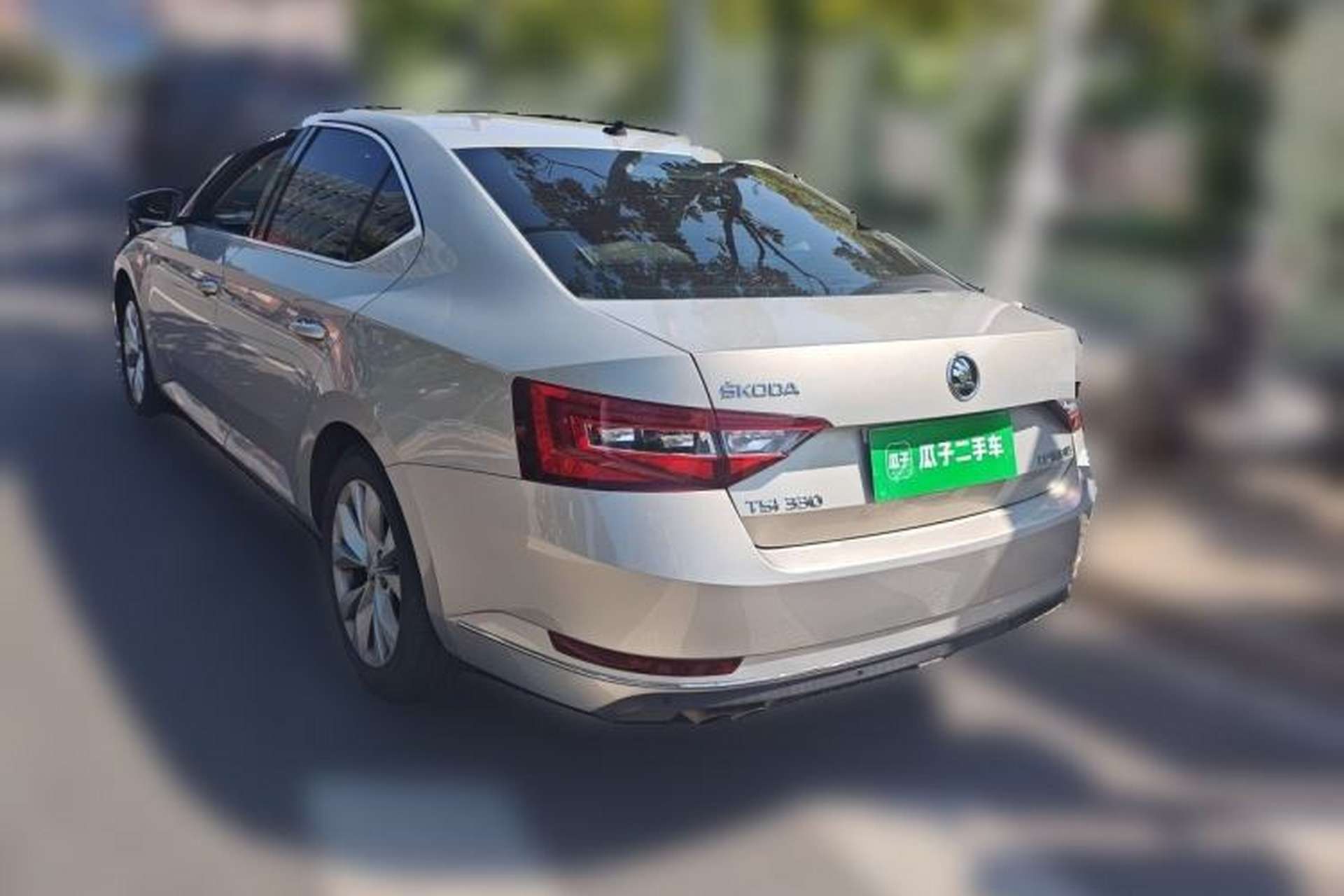 Used Skoda Superb 2018 TSI330 DSG Comfort Edition China V Standard Rear Left 45 Deg