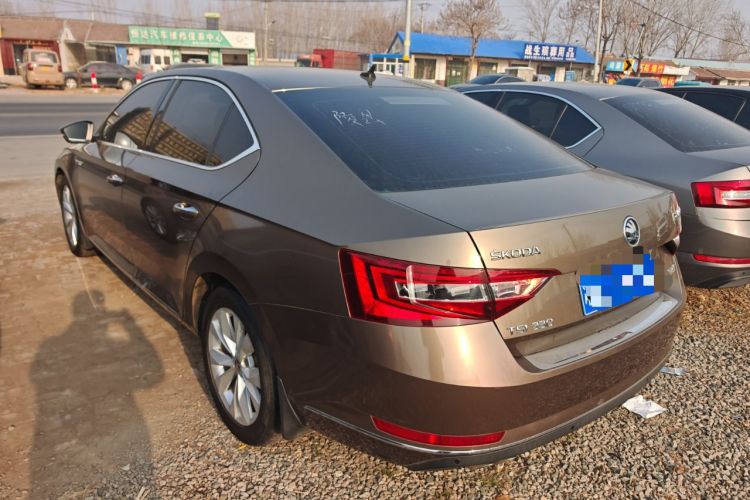 Used Skoda Superb 2018 TSI330 DSG Comfort Edition China V Standard Rear Left 45 Deg