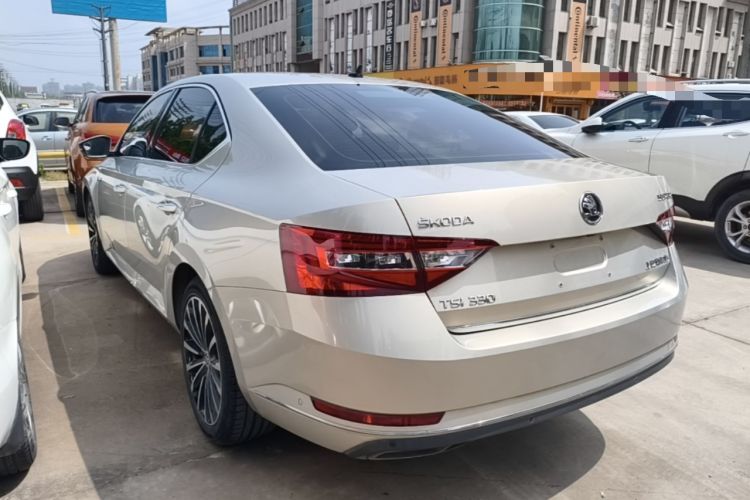 Used Skoda Superb 2018 TSI330 DSG Luxury Edition China V Standard Rear Left 45 Deg