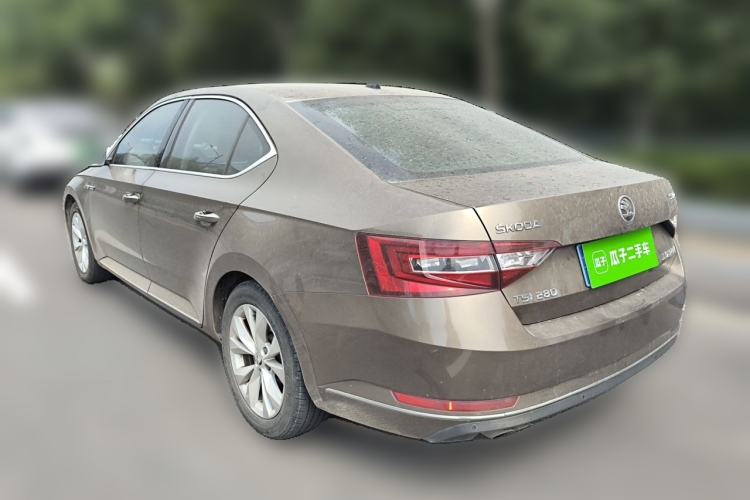 Used Skoda Superb 2018 TSI280 DSG Comfort Edition China V Standard Rear Left 45 Deg