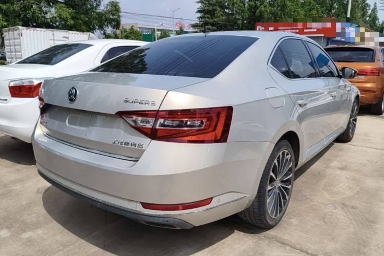 Used Skoda Superb 2018 TSI330 DSG Luxury Edition China V Standard Rear Right 45 Deg