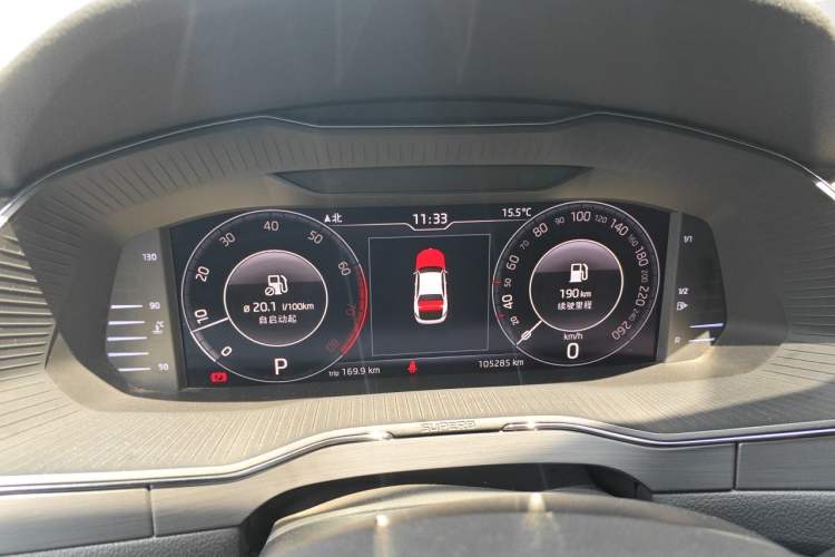 Used Skoda Superb 2019 TSI280 DSG Comfort Edition Instrument Cluster