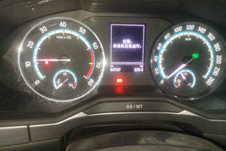Used Skoda Superb 2019 Facelifted TSI280 DSG Comfort Edition Odometer Close Up
