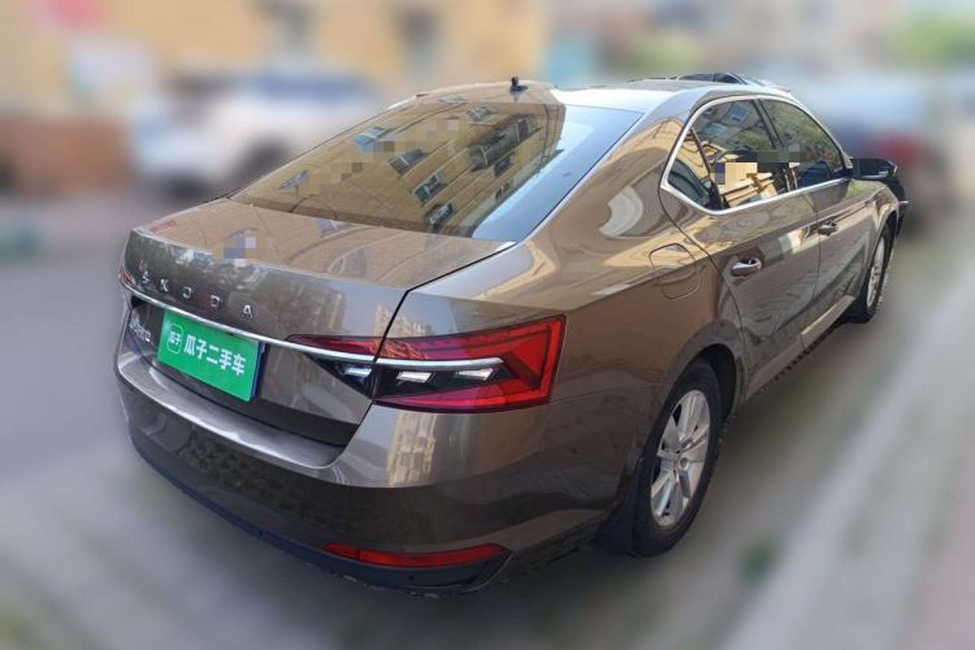 Used Skoda Superb 2019 TSI280 DSG Standard Edition Rear Right 45 Deg