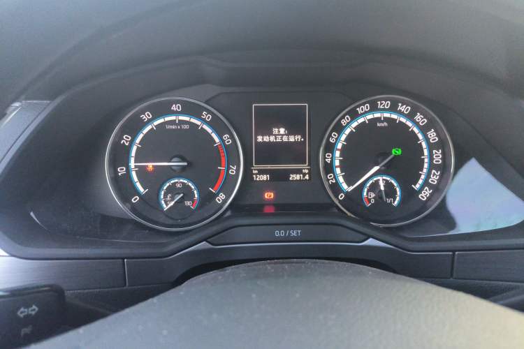 Used Skoda Superb 2019 Facelifted TSI280 DSG Comfort Edition Instrument Cluster