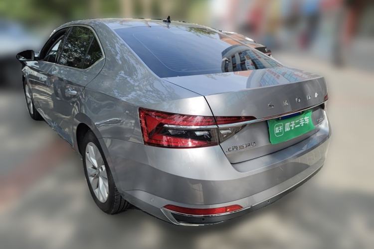 Used Skoda Superb 2019 Restyled TSI330 DSG Comfort Edition Rear Left 45 Deg