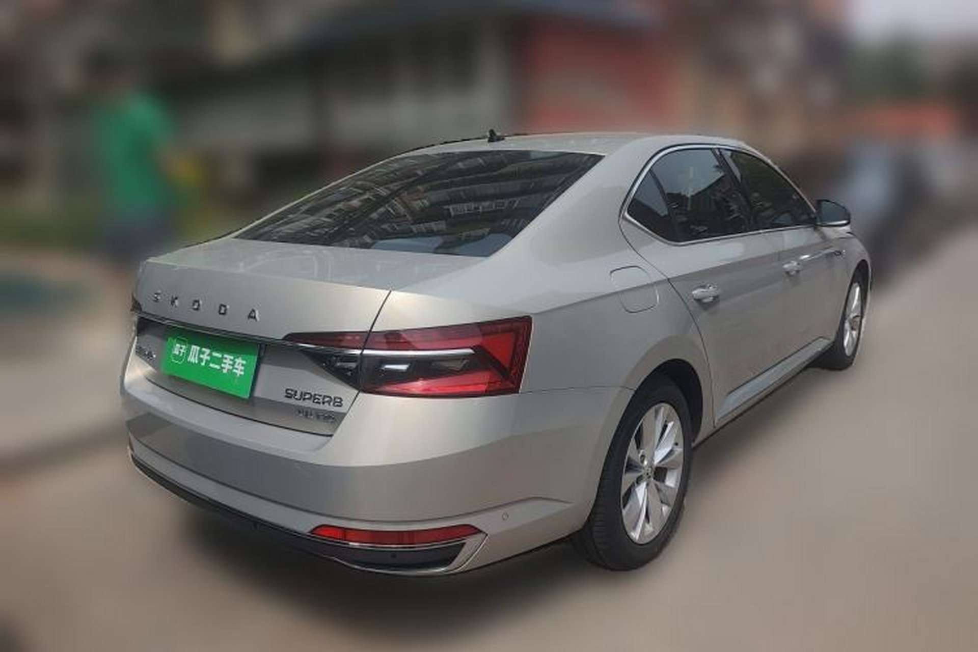 Used Skoda Superb 2019 Restyled TSI330 DSG Comfort Edition Rear Right 45 Deg