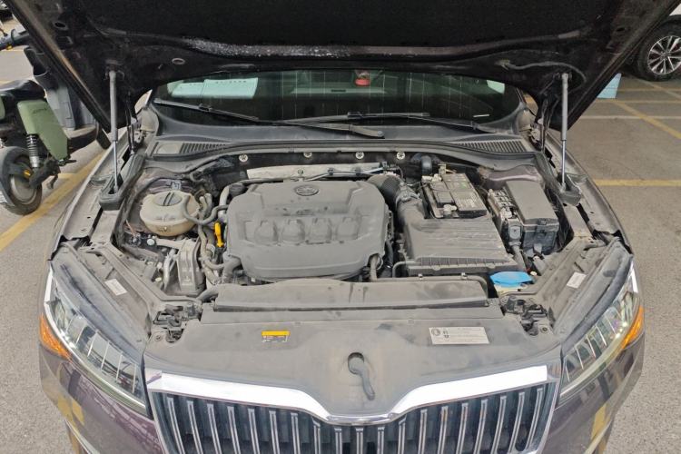 Used Skoda Superb 2019 Facelifted TSI330 DSG Luxury Edition Engine Bay
