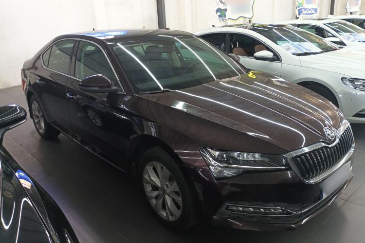 Used Skoda Superb 2019 TSI280 DSG Comfort Edition Front Right 45 Deg