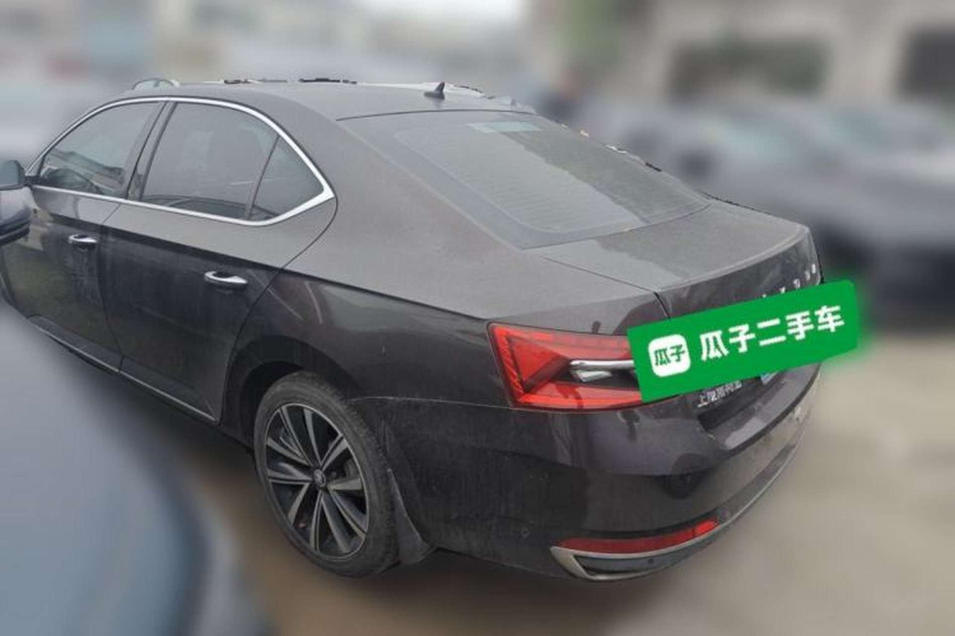Used Skoda Superb 2019 TSI330 DSG Luxury Edition Rear Left 45 Deg